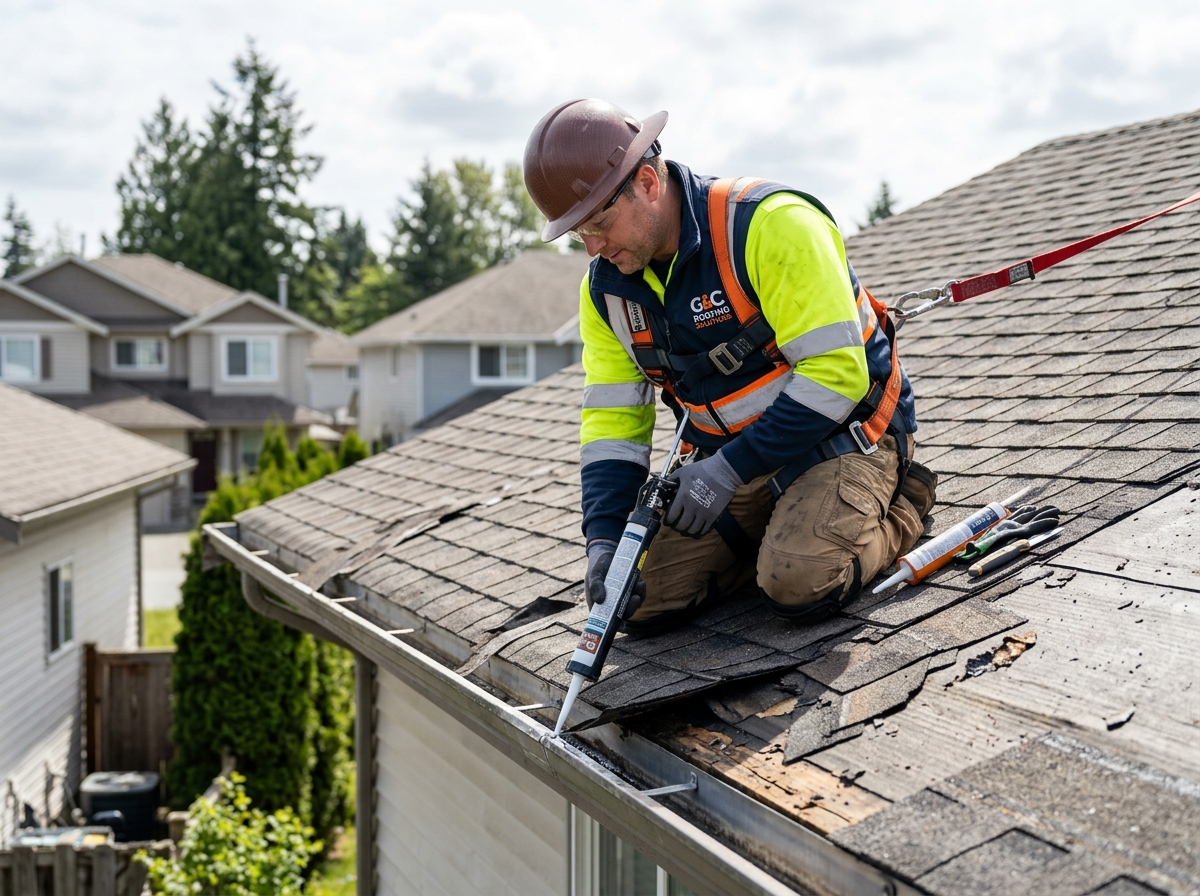 Emergency roof leak repair and storm damage inspection in Fort Lauderdale